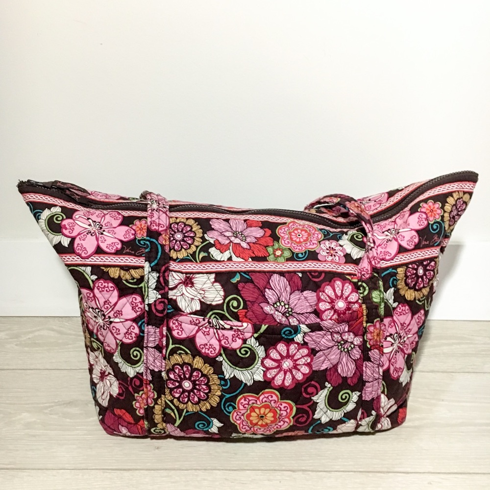 Vera Bradley Travel Bag Mod Floral Pink